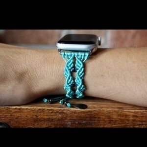 iWatch strap in macrame, adjustable 38-40cm